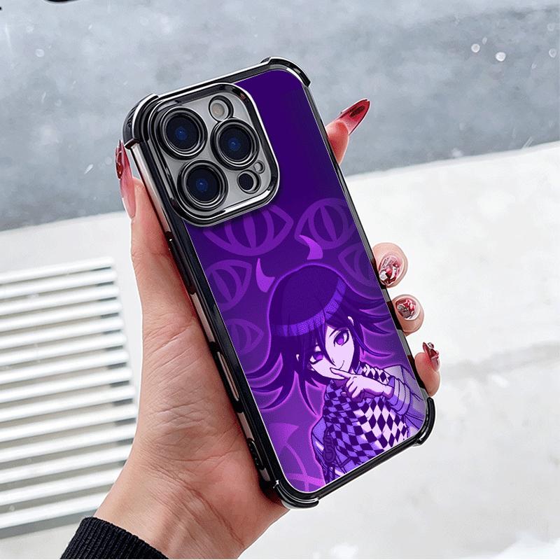 Anime D-Danganronpa Plating Phone Case For Xiaomi Poco X5 X6 X7 X8 Pro Max F8 Ultra F7 M8 M7 M5S Redmi 15C 15 14C 13C 13 X3 12C
