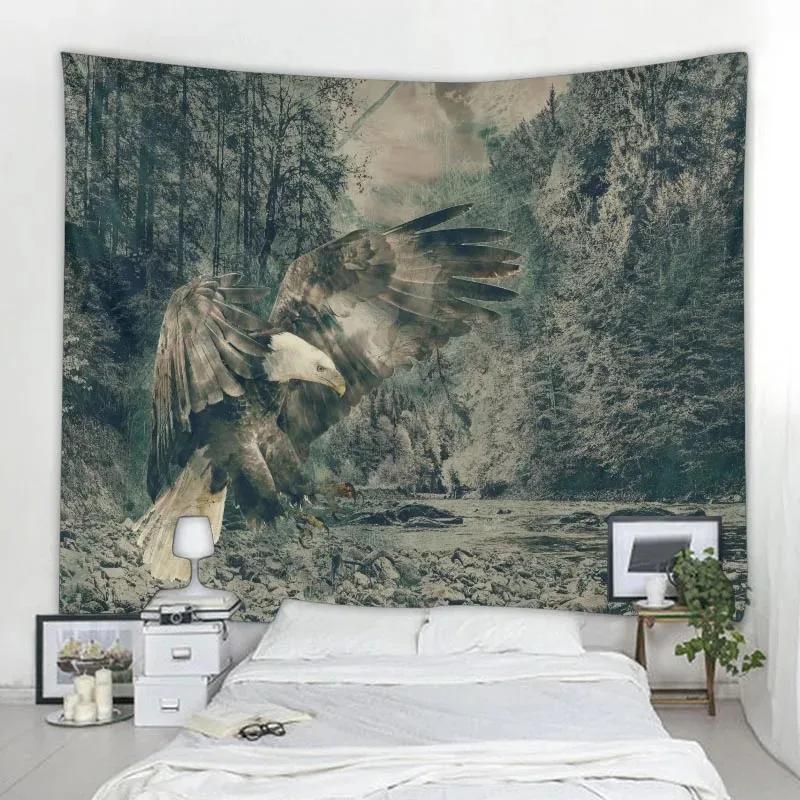 Sky Eagle Tapestry Office Living Room Decoration Home Wall Tapestry