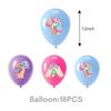 Squishy Party Supplies Kit With Cartoon Theme For Kids Birthday Celebration Decor