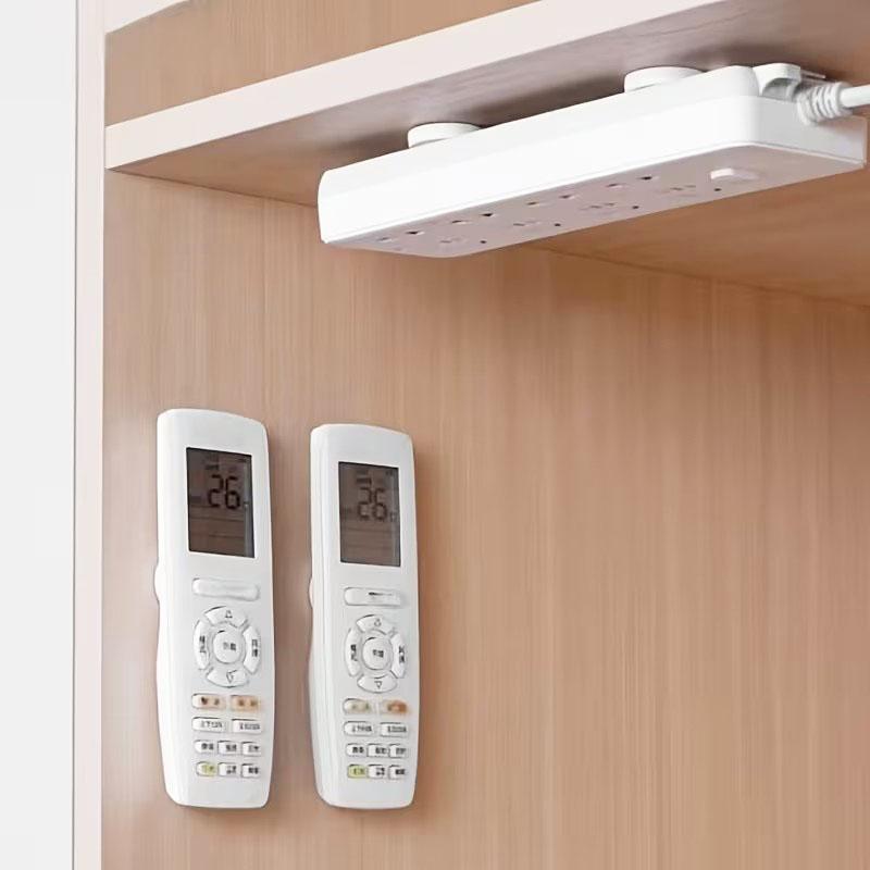 Remote Control Holder Router Holder No Drilling Required Wall-Mounted Magnetic Holder