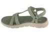 Skechers Go Walk Flex Sandal - Sublime, Womens Green Sandals