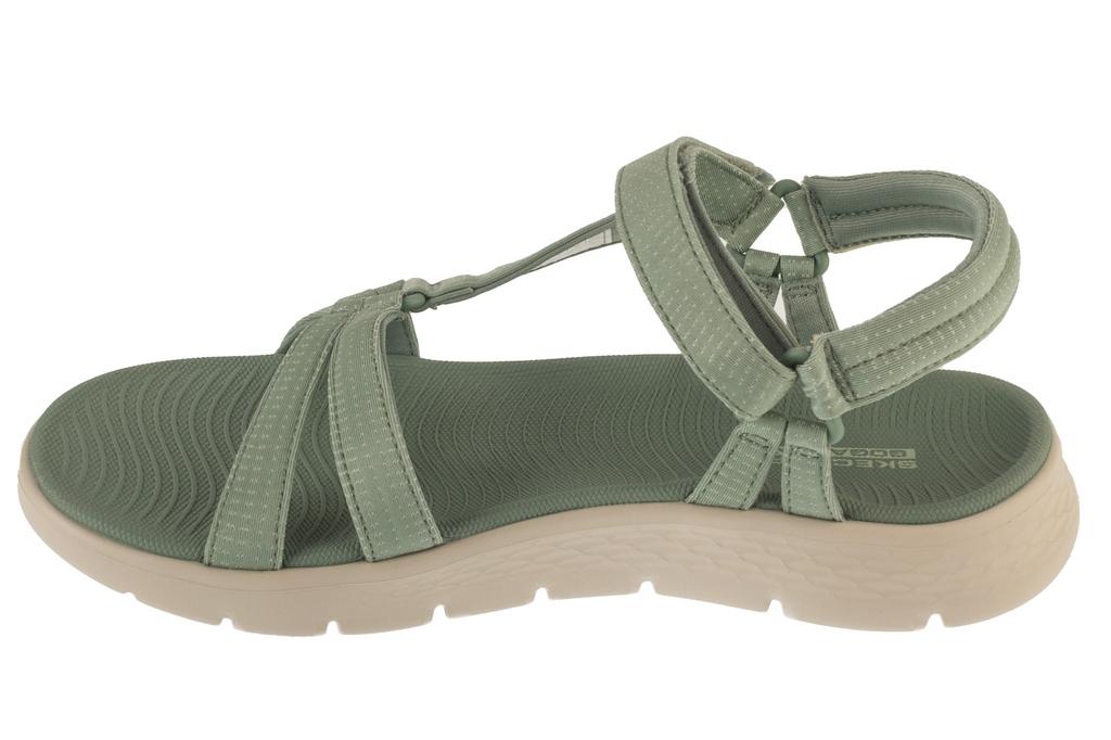 Skechers Go Walk Flex Sandal - Sublime, Womens Green Sandals