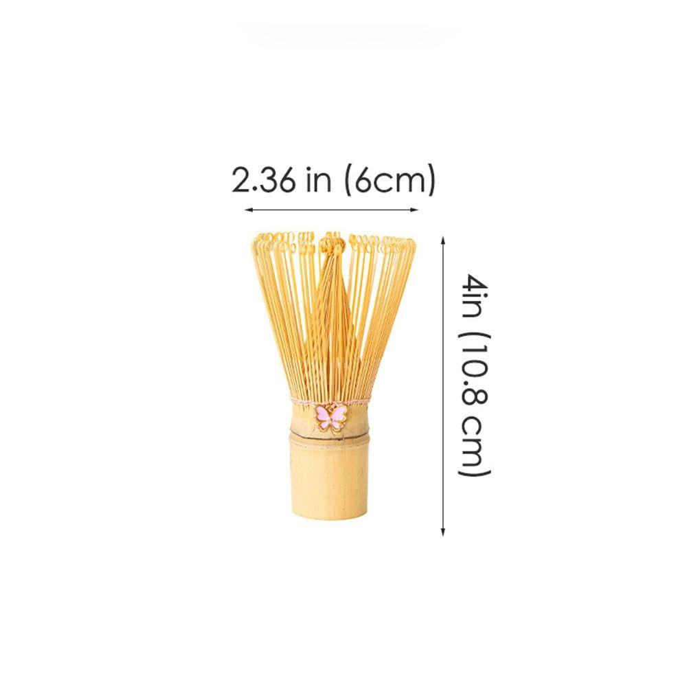 Traditional Bamboo Matcha Whisk Reusable Multifunctional Chasen Japanese Tea Set Matcha Brush Teaware