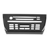 Auto CD Panel Abdeckung Kohlefaser Stil Mittelkonsole Rahmen Aufkleber Ersatz für X3 E83 2006‑2010