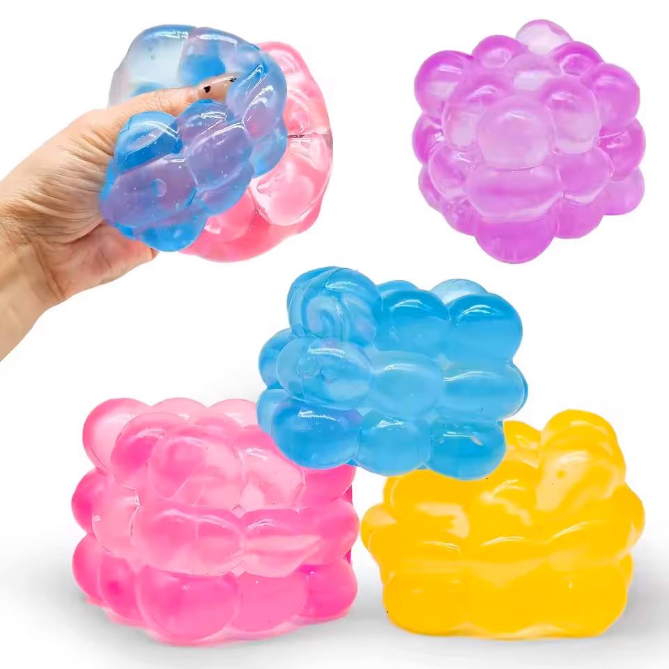 Sale three-dimensional candy kneading music adult Stress Relief Squeeze sensory Toy Decompression Simulation Cube Party Gift