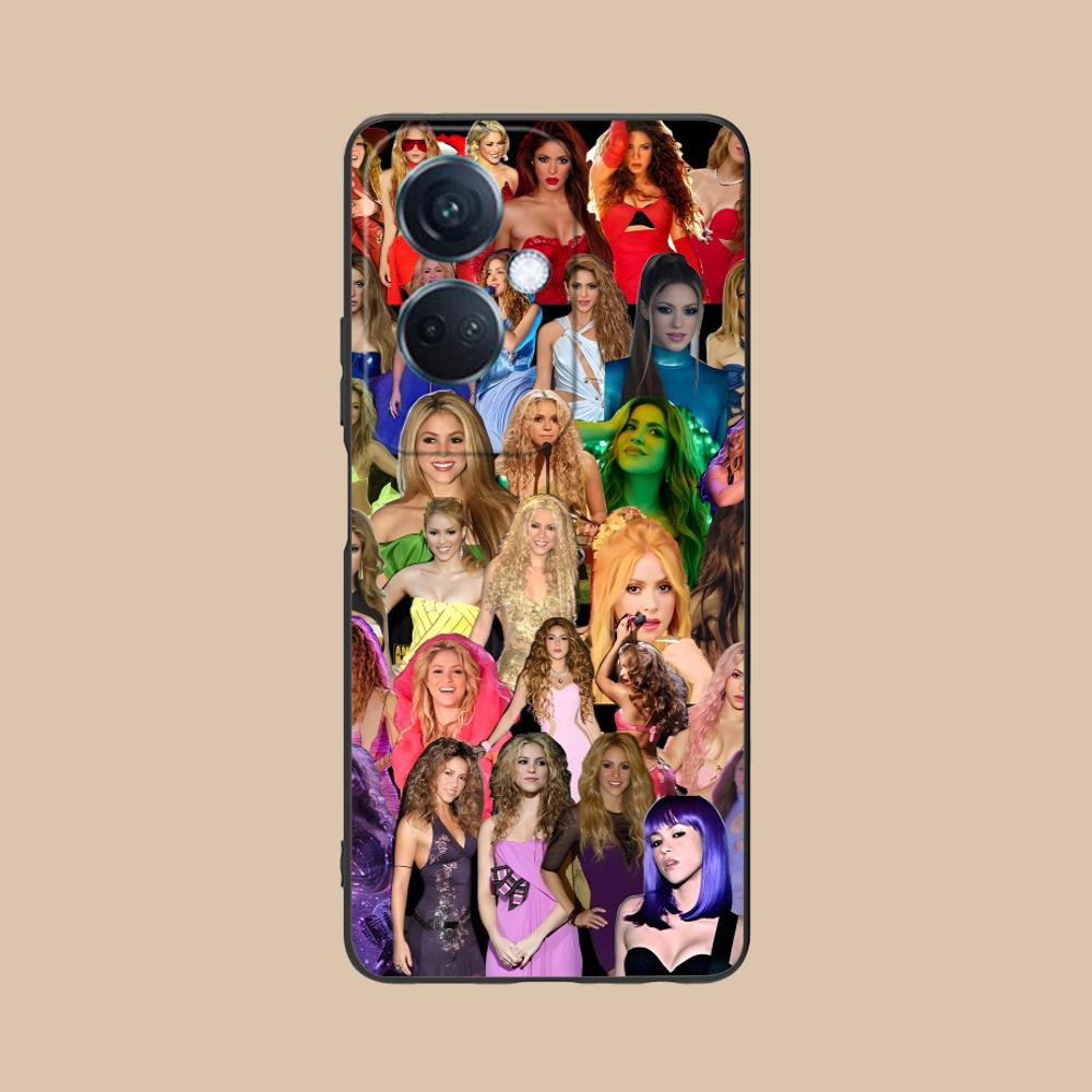 Shakira Fashion Mobile Phone Case for OPPO Reno 14 13 12 11 10 9 8 7 6 5 F T Pro 5G Colorful Printing Cover Cover Pretty Luxury