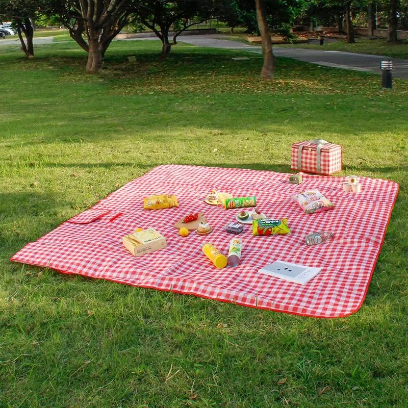 Outdoor Large Capacity Picnic Bag Camping Picnic Basket Travel Picni Portable Bento Bag Thermal Insulation Bag