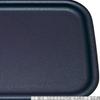Made in Refined Japanese Black Light S x 32cm x J-Kitchens Placemat/Tray, Japan, Style, 5-Shaku Royal, Pearl, (45.9cm 2.3cm)