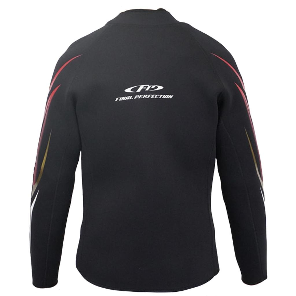 Excel FP Jacket for Ayu Stream and FINAL PERFECTION Full-Zip Fishing, Fishing, Wading, FP-5271 (JP, Alphabet, L, Black)