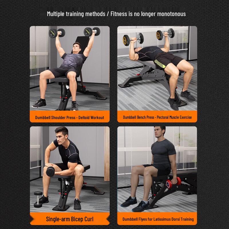 Adjustable Dumbbell & Workout Bench