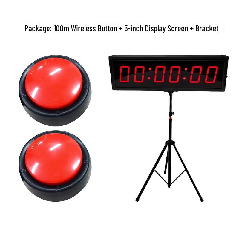 LED Large Screen Digital Timer with Stopwatch & Clock