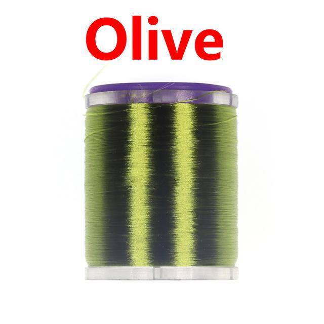 

75D тонкая высокопрочная нить для завязывания мух со стандартной шпулькой, вощеная вощеная нить для завязывания мух нимфы, сухих и влажных мух