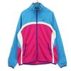 Multicolor Swoosh Long Sleeve Track Jacket L Pink Blue Women Used