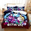 Moda Stampa 3D Anime Gioco Deltarune 2 Set Biancheria da Letto Singolo Twin Ful Quen King-Size Dimensioni Dimensioni Set Biancheria da Letto Persone Adulte Bambino Camera da Letto Piumone
