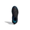 adidas Stycon Fabric Breathable High Top Running Shoes Women's Black Blue EG1484