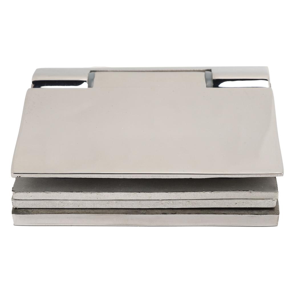 Inclined Single Side Hinge Stainless Steel Bathroom Glass Door Hinge for Home Glass Door Window