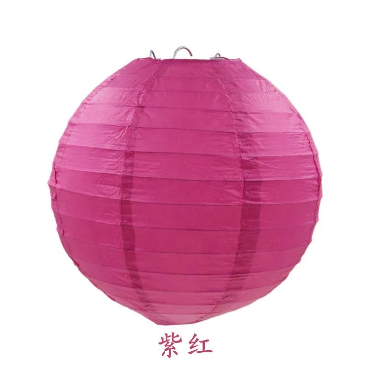 

1pc 25cm Wedding Party Decor Round Chinese Paper Lantern Hanging Ornaments Lantern Xmas Birthday Party Decorations Baby Shower 25cm(10inch)