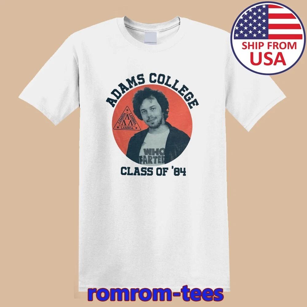 Booger Revenge of The Nerds Adams College White Size S-5XL 4XL