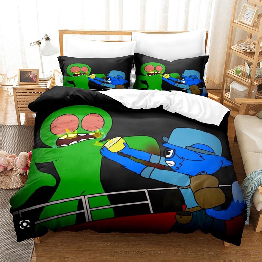 Garten Of Banban Bedding Set Cartoon Bed Linen Gift For Boys Kids Girls Home Decor Single Twin Full Size Cute Duvet Cover Sets