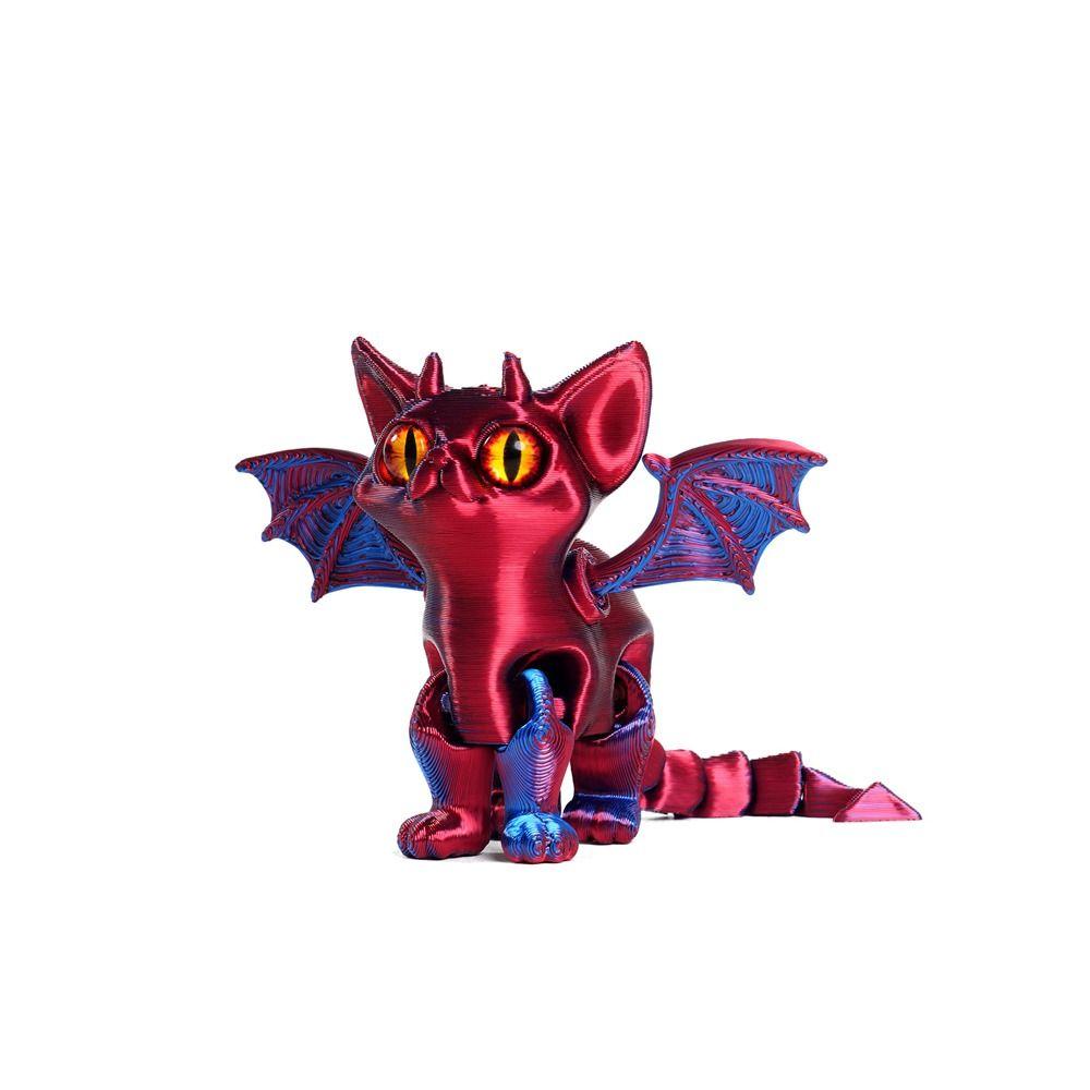 Pisici Demon Înger Imprimare 3D Pisică Miniaturi Mobile cu Articulații Multiple Colecționar Iubitori de Pisici