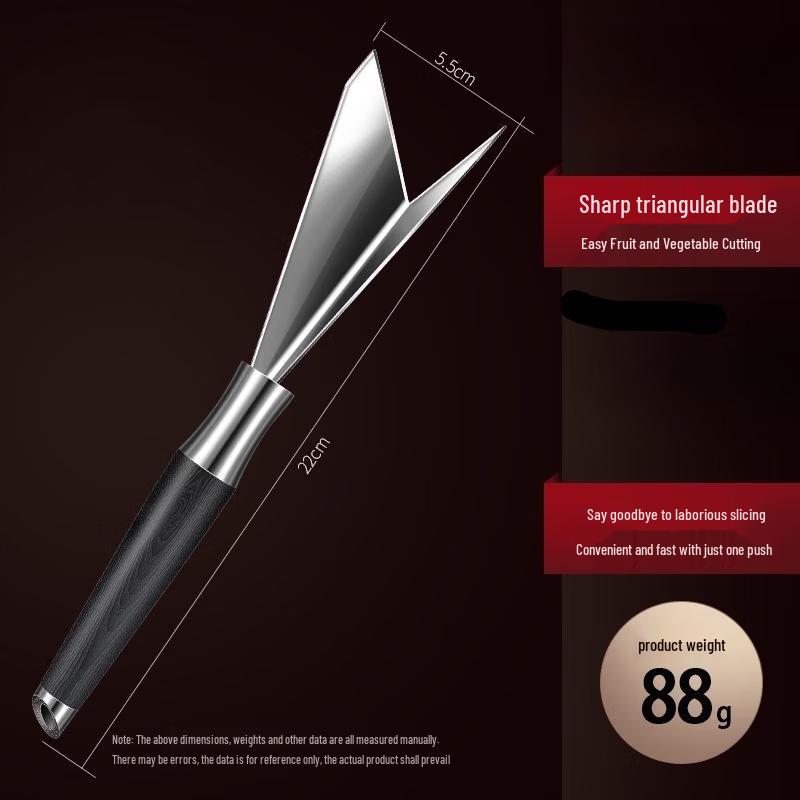 Multi-purpose Fruit Slicer and Carving Tool