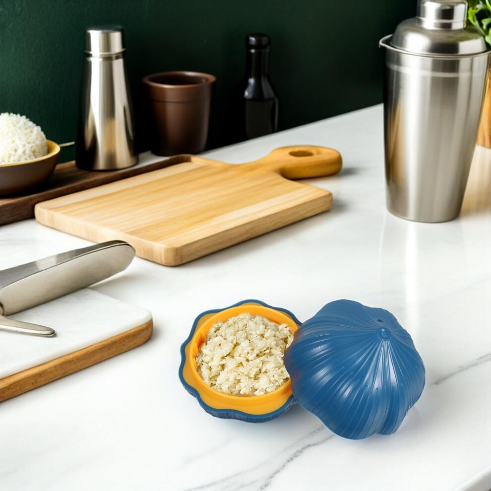 Set of Gadgets Garlic Crusher Manual Press Mincer Tool Baby