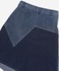 Problem Always Mixed Denim Star Wrap Skirt