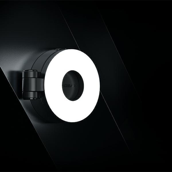 Energea Przenośna Lampa Led Magearmaglight Czarny/Black Magsafe Pg-Mglt-Blk