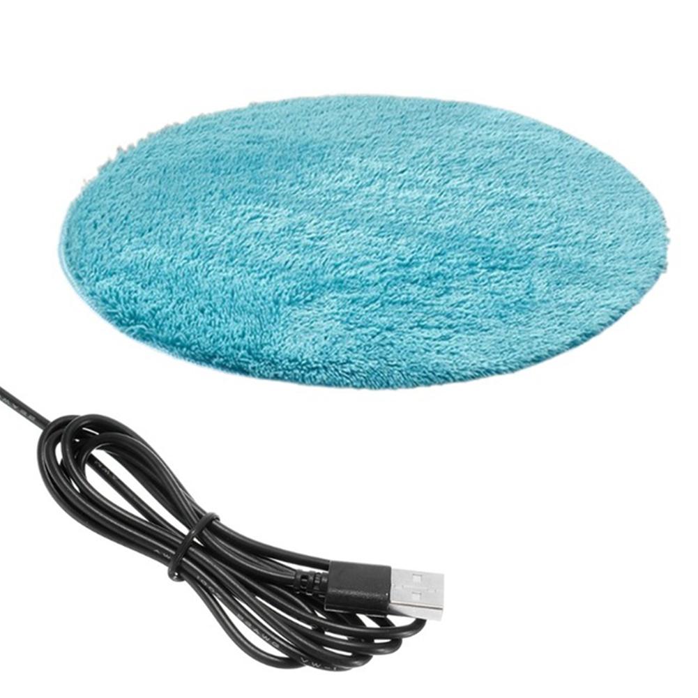 40cm Pet Cat Dog Bed Body Winter Warmer Carpet Pet Plush Electric Blanket Heated Seat Animals Bed Heater Mat Heating Pad