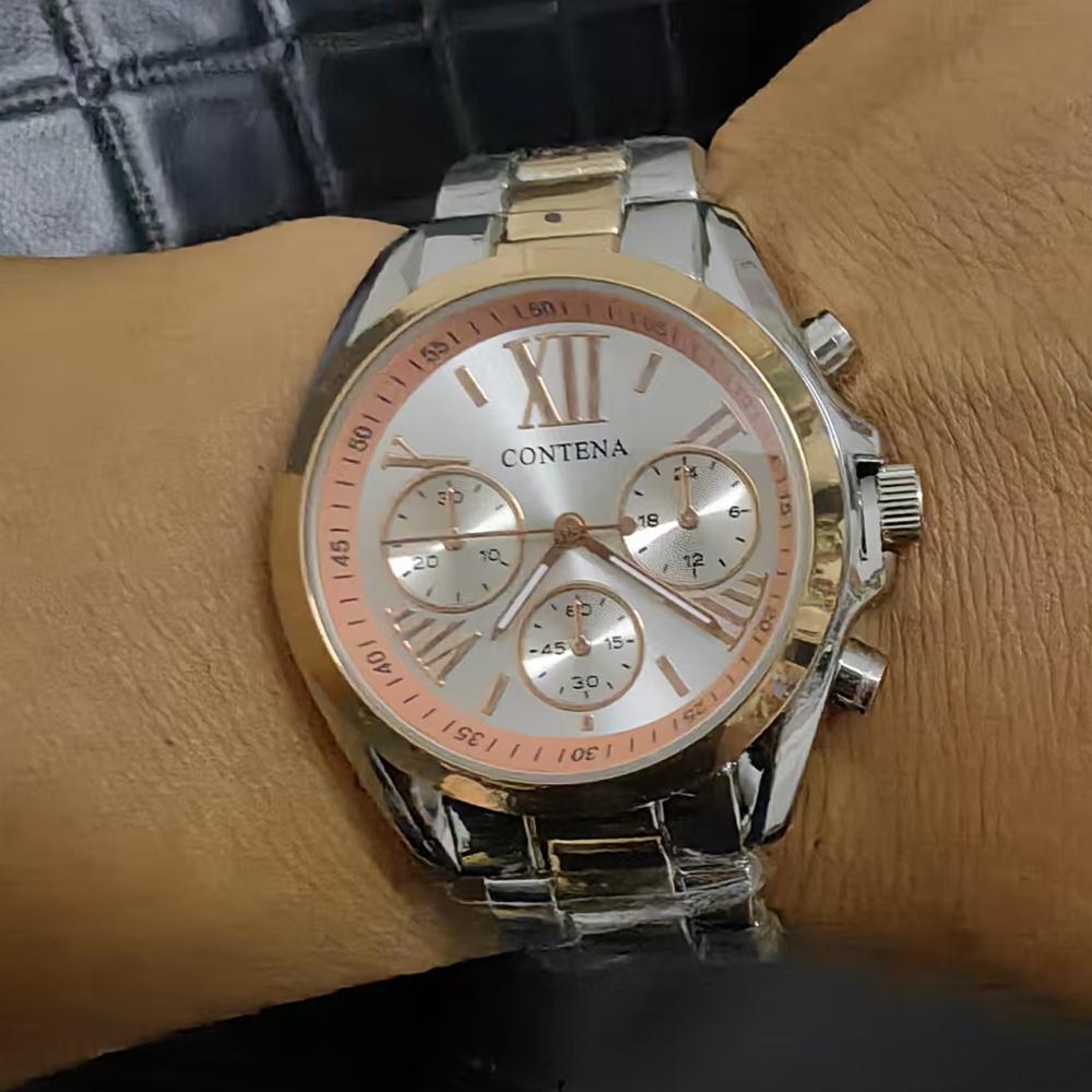 CONTENA New Luxury Brand Quartz Women's Watch Ladies Fashion Watch Women Wristwatches Female Clock Relogio Feminino Masculino