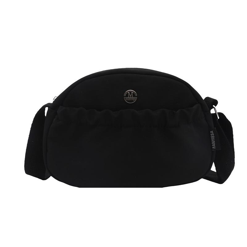 Japanische einfarbige kleine Umhängetasche - Lässige, vielseitige Modehandtasche für Damen