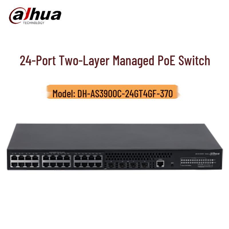 Dahua 24-Port Gigabit Layer 2 Managed PoE Switch