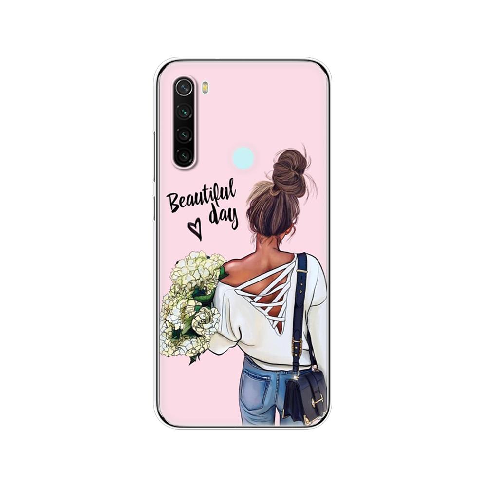 Pre xiaomi Redmi Note 8T Puzdro Silikónové Maľované Mäkké TPU Pre xiaomi Redmi Note 8 pro Puzdro Fundas Coque Redmi NOTE 8 Puzdro nárazník