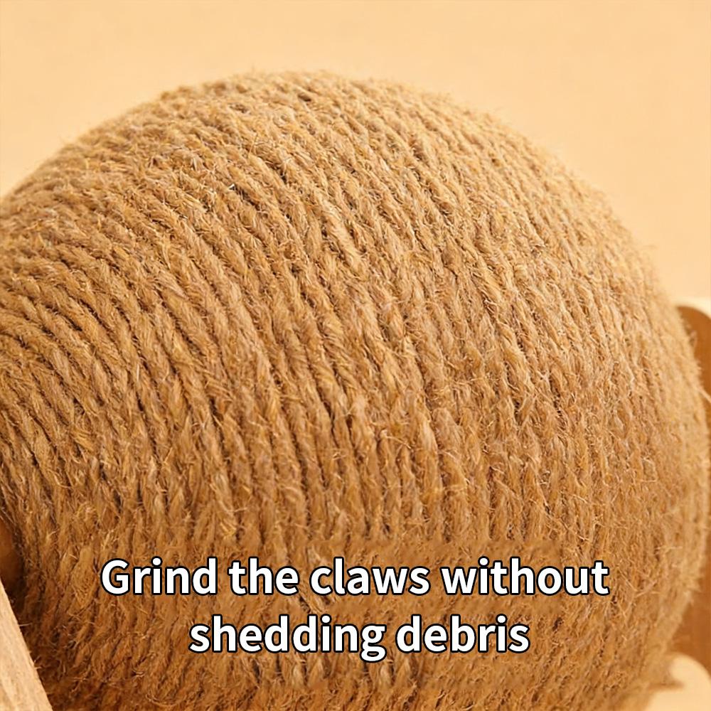 Sisal Cat Scratching Board Cat Claw Grinding Ball Durable Cat Tree Cat Interactive Toy