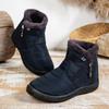 Women's shoes Solid-color warm mid-calf cotton boots women's Winter shoes Cotton boots cheap shoes clearance free shipping