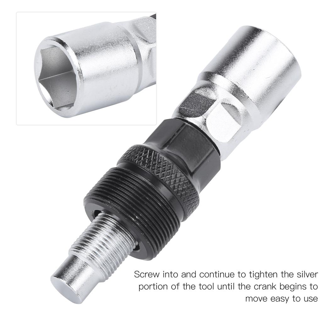 DUUTI Mountain Bike Puller Hardness Crank Puller Easy to Use Crankset Removal Tool