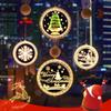 Christmas Decorations Scene Layout Store Shop Creative Small Hangings Window Christmas Tree Pendants Atmosphere Decoration
