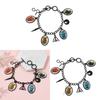 Harry Potter Night Light Bracelet With Alloy Magic School Pendant For Gift Giving