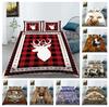 Home Bedding Set Animal Series Theme Pillowcase Quilt Cover 2/3pcs Teens Women Men Bed Cover Gift
