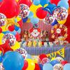 149 Pcs Popcorn Arch Balloon Set, Suitable for Carnival Party Happy Birthday Balloon Party and Other Occasions Decoration