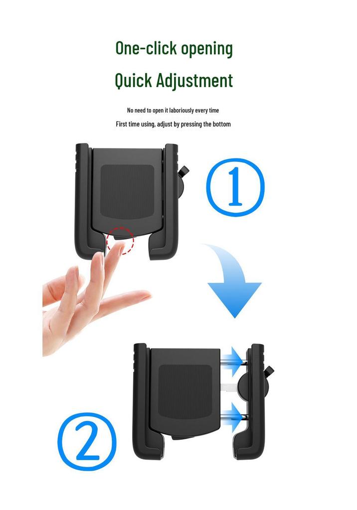 New Small Helmet Phone Holder: Electric Scooter & Bicycle Navigation Mount