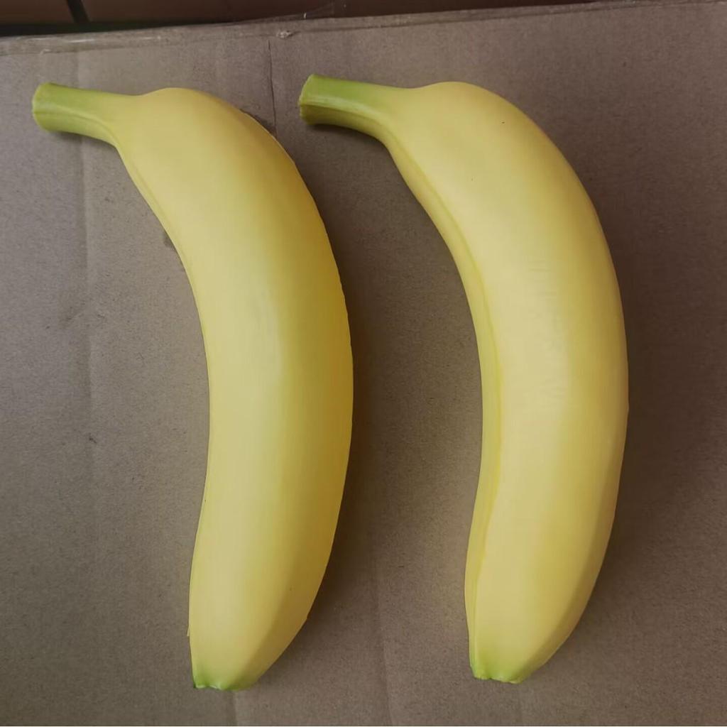 Simulation Model: PU Banana, Eggplant, Cucumber, Corn Ornaments for Display & Photography Props