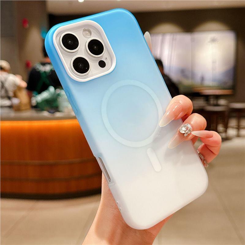 

2-in-1 Gradient Magnetic iPhone Case: Fits Apple 17 Pro, iPhone 15, 11, 13 iPhone 15 Pro Max