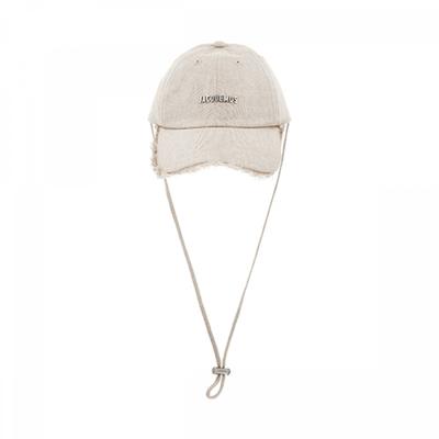 Jacquemus 235ac452 3071 140 La Casquet Artichoke Fringe Ball Cap