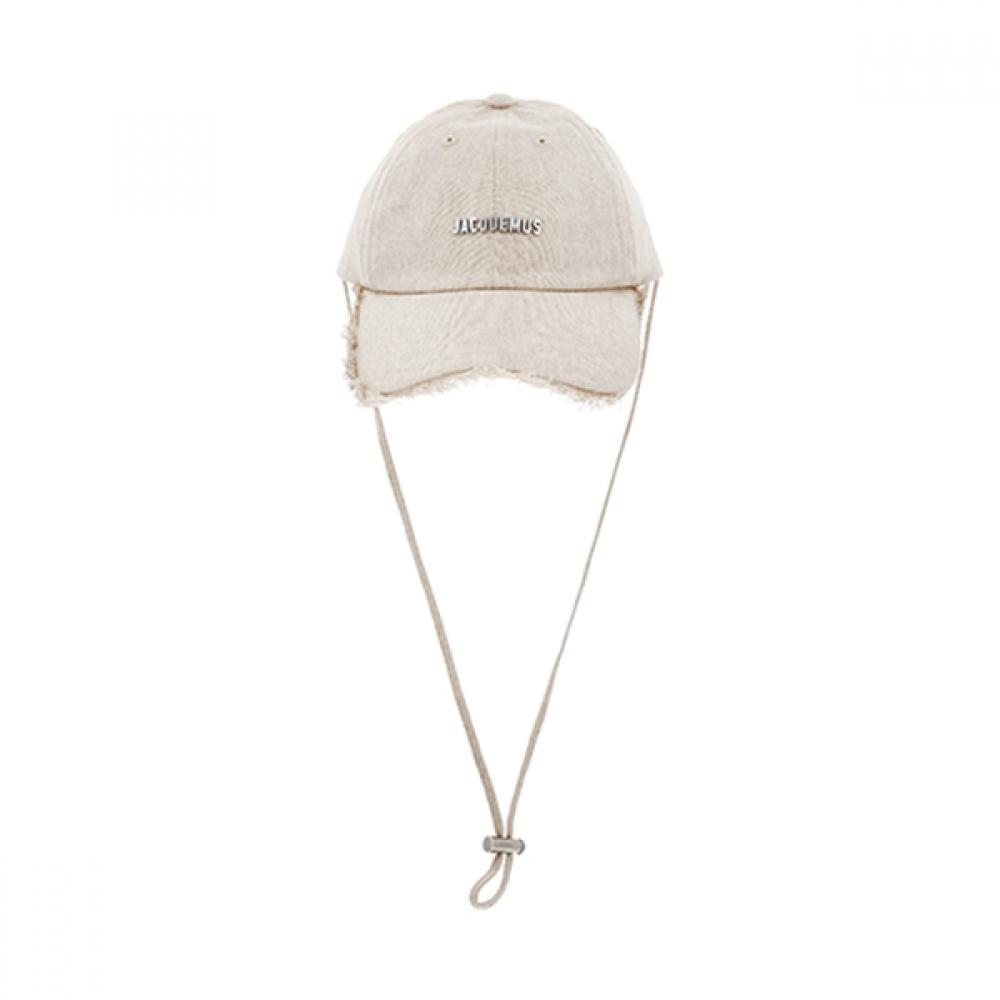 Jacquemus 235ac452 3071 140 Кепка-бейсболка La Casquet Artichoke с бахромой 235AC452-3071 140 (56)