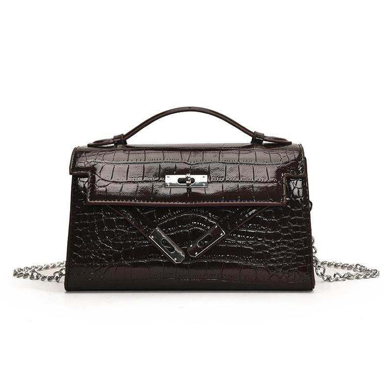 2025 Women's Fashion Crocodile Texture Crossbody & Shoulder Bag