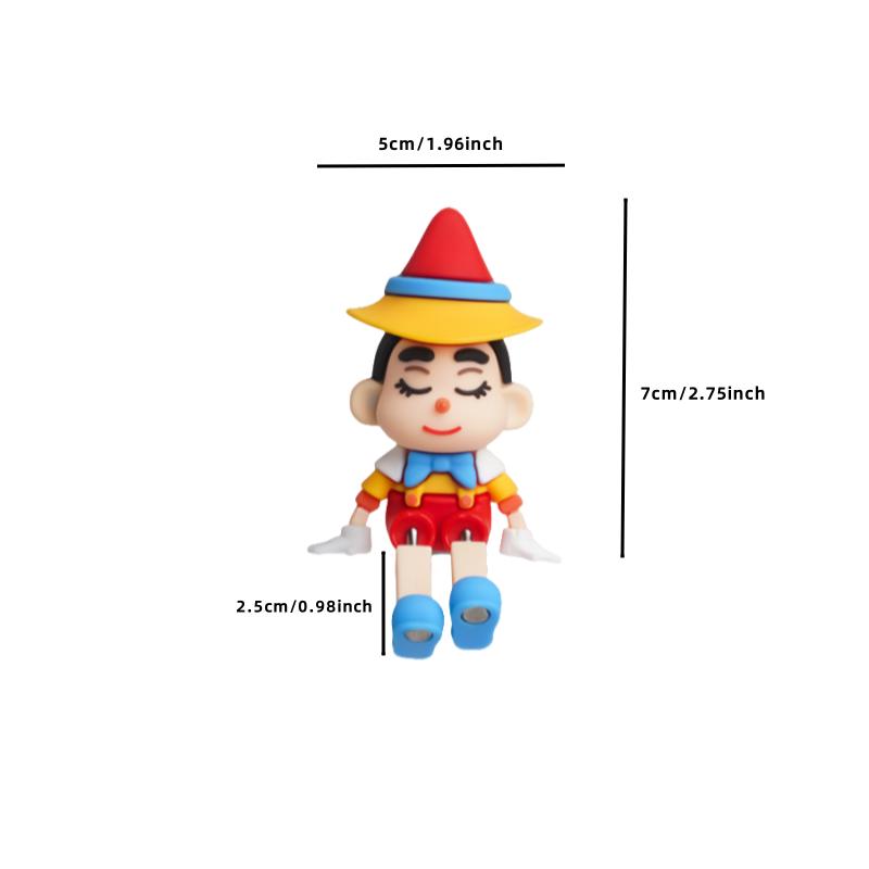 Car decoration, creative decoration of car air vents, cute shaking foot figurines,small ornaments for stress relief and healing