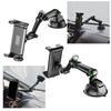 360 Degree Rotating Tablet Stand Holder  Long Arm Suction Cup for Car, Trucks with Strong Suction Grip