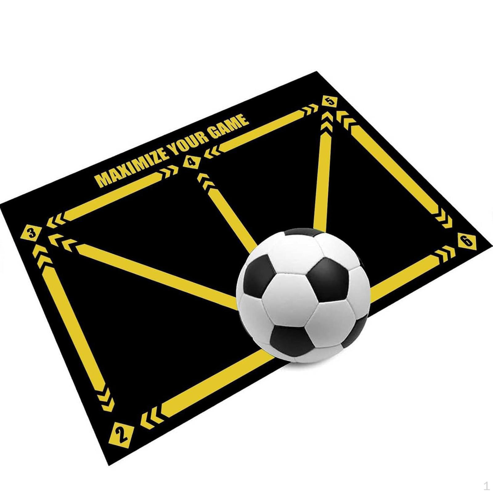 

Футбольный тренировочный коврик Mastery Portable Lightweight Anti Slip Silence Agility Footstep