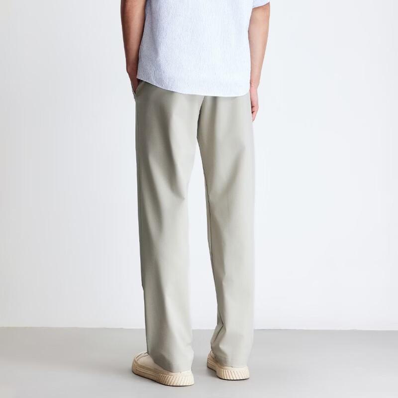 JACK&JONES Men's Cool-Touch Straight Fit Casual Pants